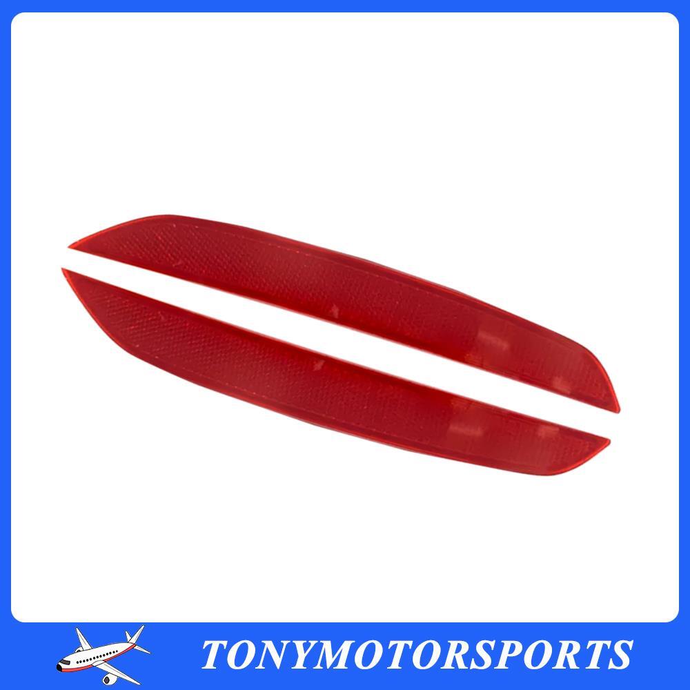2Pcs Rear Right Bumper Reflector Left+Right Replacement For F46 F46N 2014-2019 Q