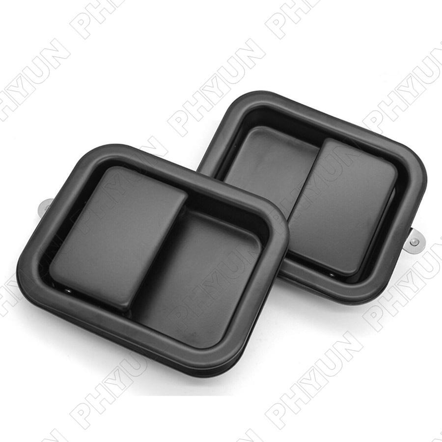2Pcs Outside Door Handles for Jeep CJ7 81-86 for Wrangler YJ 87-95 for Wrangler TJ 97-06