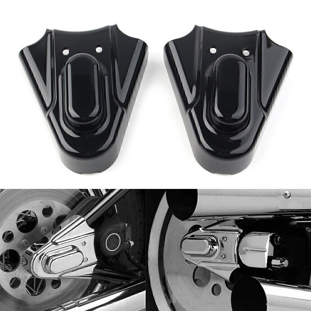 Rear Fender Accent Leading Edge Tip Trim Fit for Harley Touring 98-2019 Vivid Black Q
