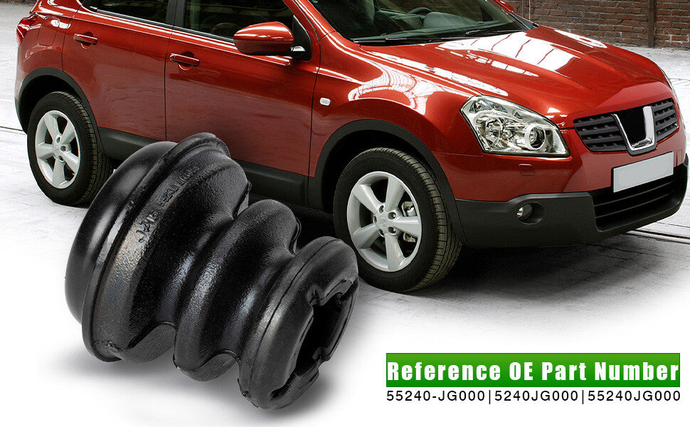 1X NEW All Black Rear Shock Absorber Jounce Bumper Fits for Nissan 55240-JG000