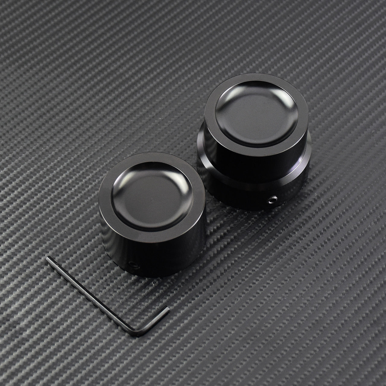4pcs Axle Nut Cover Cap Fit for Harley Sportster 883 Touring Electra Glide Trike Q