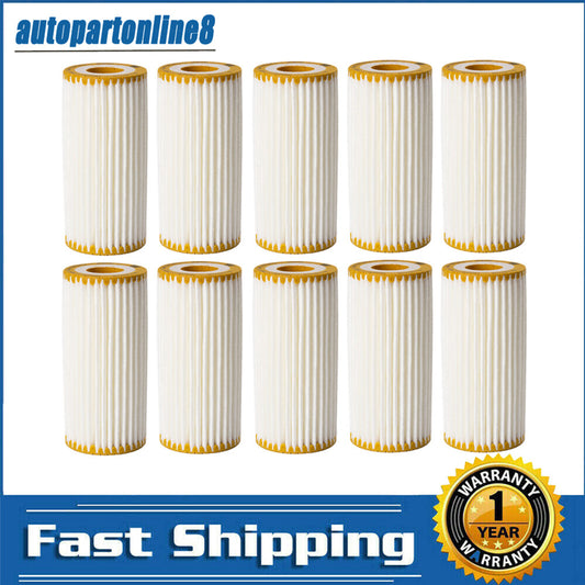 10Pcs for AUDI A3 for A4 for A5 for A6 A7 Q3 Q5 Q7 S3 TT for PORSCHE MACAN Engine Oil Filter Q