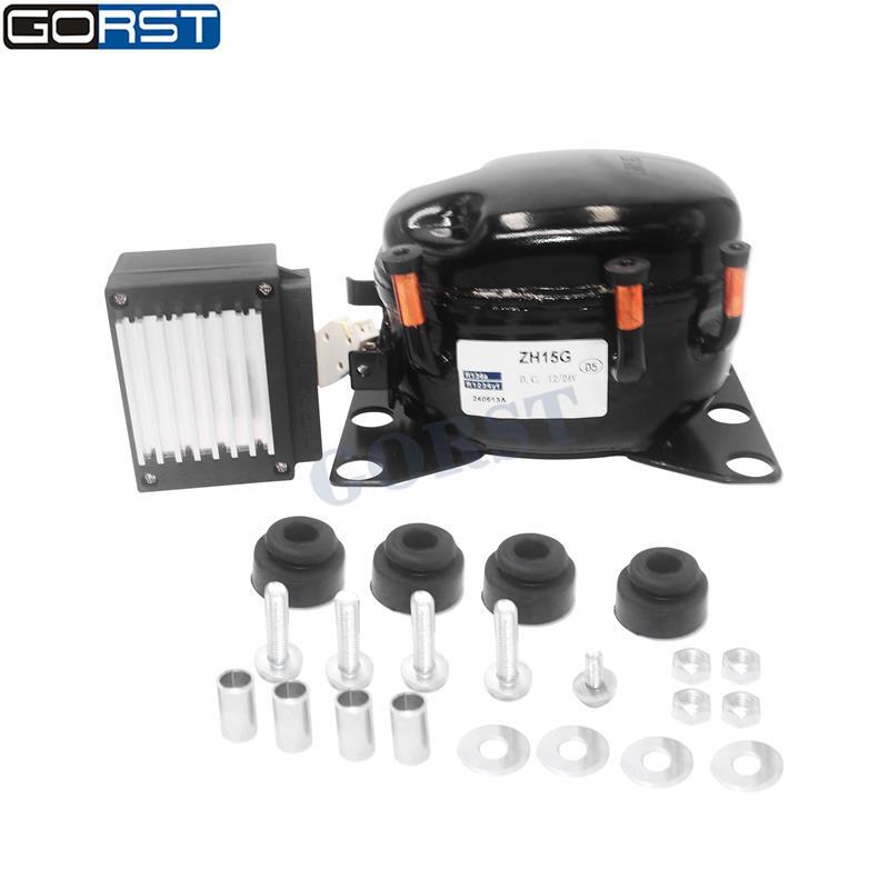 ZH15G DC Car Refrigeration Air Compressor Fridge Freezer Marine 12V 24V R134a Q