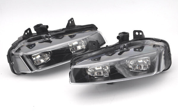 Smoked White LED Daytime Day Fog Light DRL for Range Rover Evoque 2012-2015 L538 v