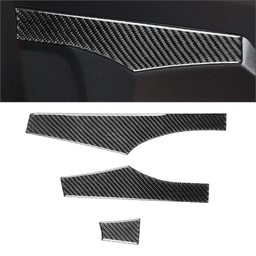 Carbon Fiber Interior Door Panel Cover Trim for Hyundai for Veloster JS N 19-23 2023