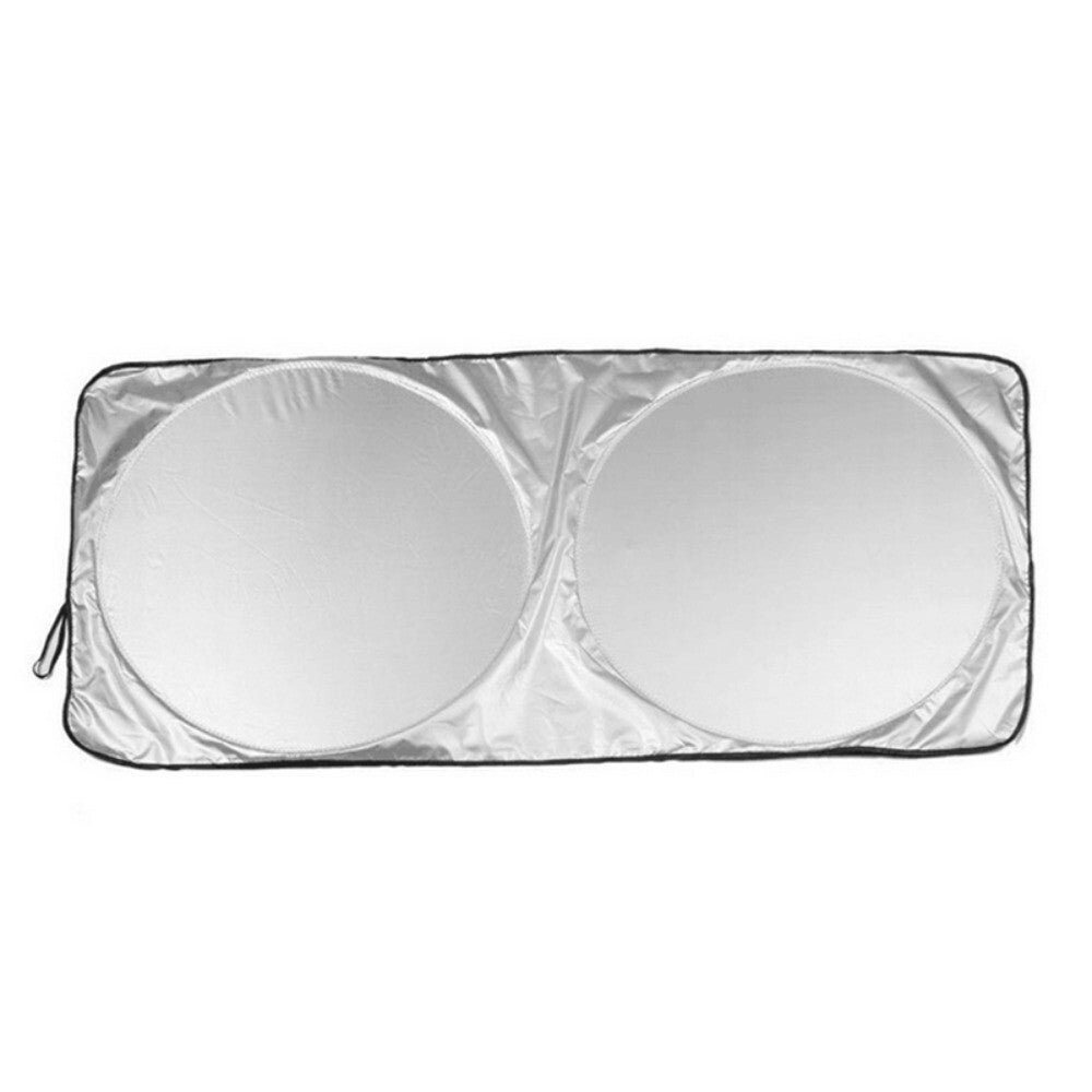 1 Foldable Jumbo Car Front Rear Window Sun Shade Visor Windshield Block Cover. n
