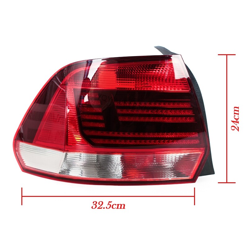 Left Rear TailLight Brake Lamp Nobulb for Volkswagen Polo Vento Sedan 2016-2019