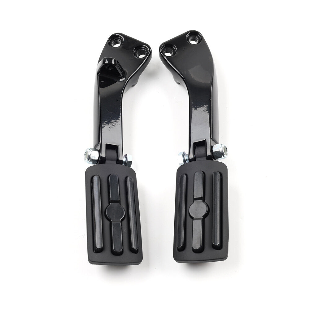 Rear Passenger Foot Peg Pedal Mount Bracket Fit for Harley Dyna Super Glide Fat Bob