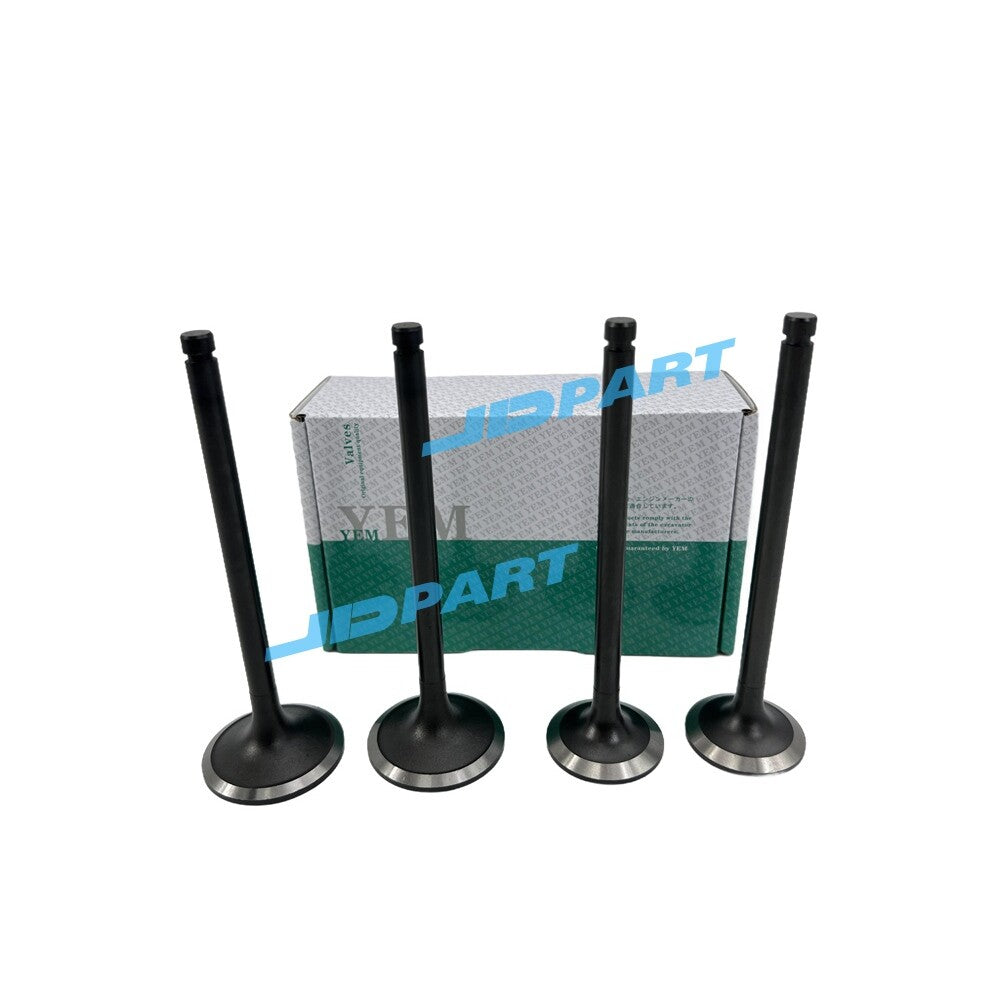 4-piece 2D94-2 intake and exhaust valve set for diesel engines.