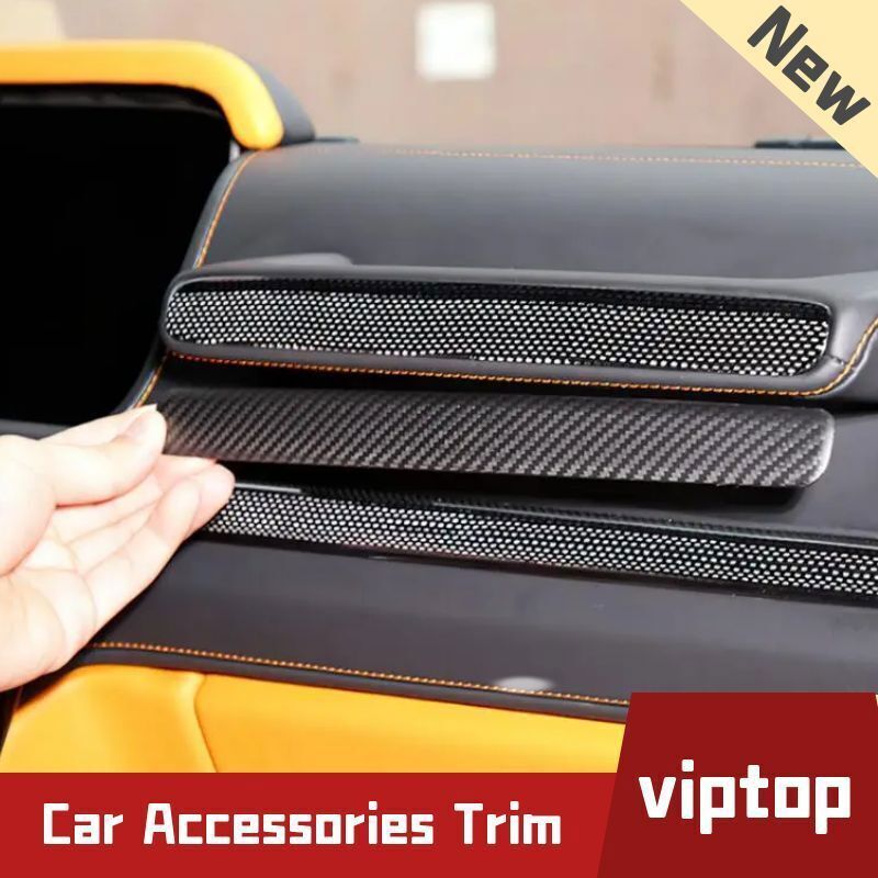Matte Carbon Dashboard Hold Handle Cover Trim For G-Class W464 G500 G63 2019-23