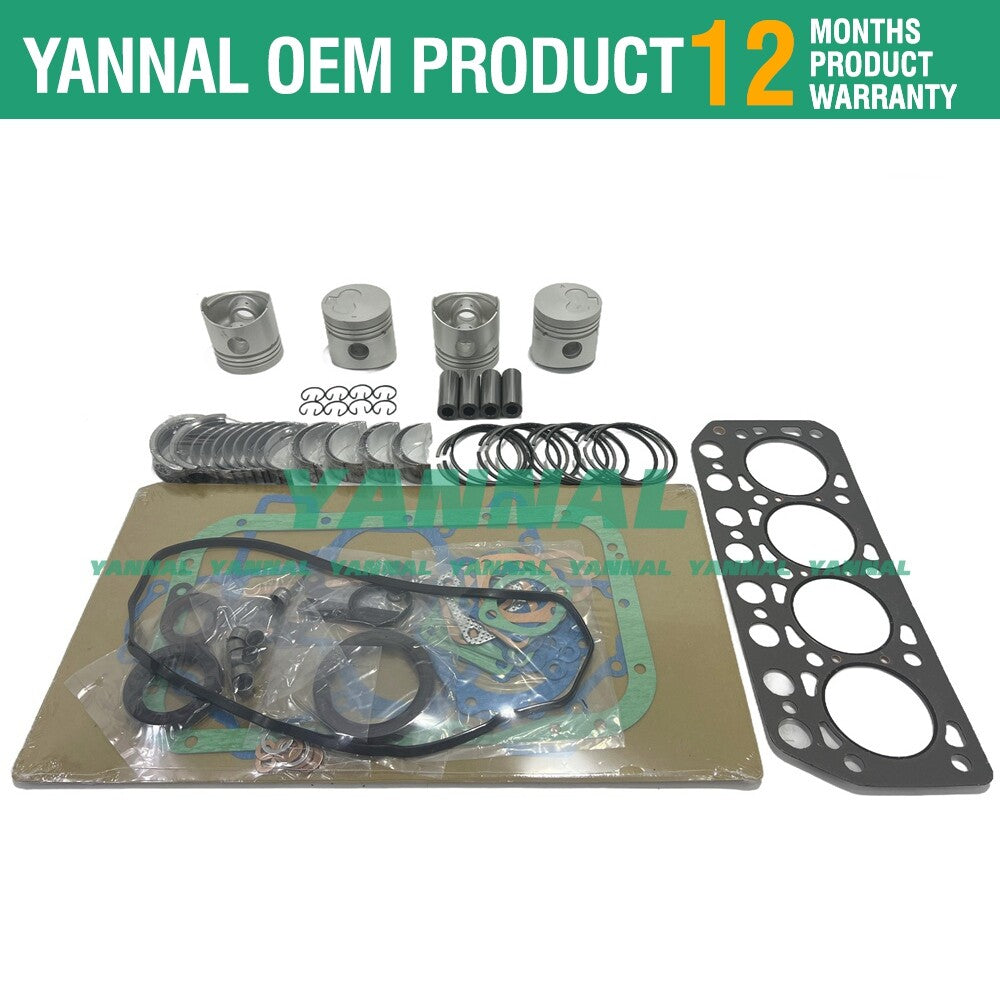 K4E K4E-DI Overhaul and Rebuild Kit for Engine Excavators and Tractors -