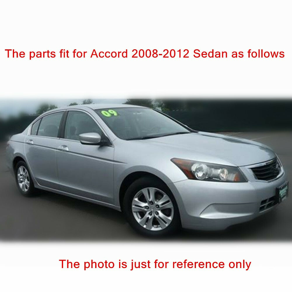 Door airflow deflector 4-piece Slence door opening gasket for Accord Sedan 2008 - 2012