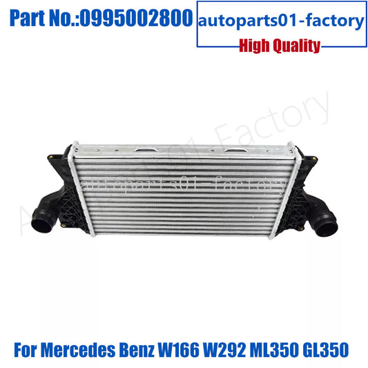 0995002800 Engine Coolant Intercooler Radiator for Benz W166 W292 ML350 GL350