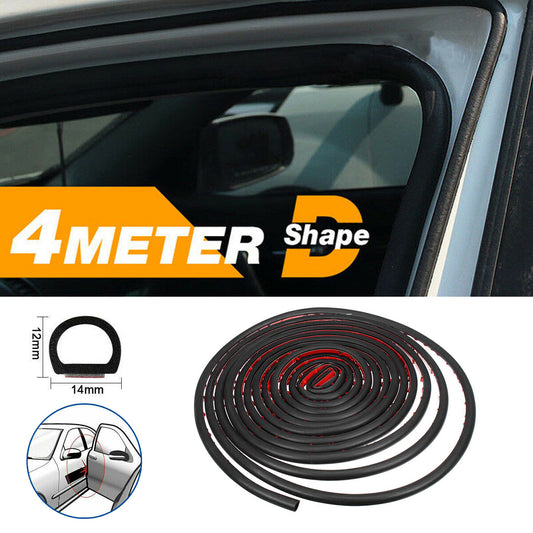 General Motors D-type door rubber weather seal hollow area waterproof 4m