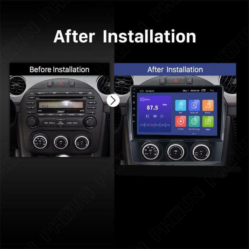Suitable for Mazda MX-5 Stereo GPS Navigation 9-inch Android 10.0 Host Wifi FM Player n