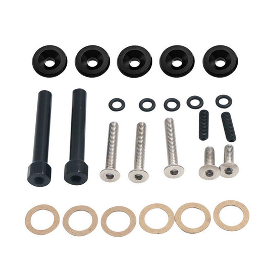 ANODIZED ALUMINIUM VALVE COVER WASHER KIT FOR D-SERIES for HONDA for CIVIC Black Q