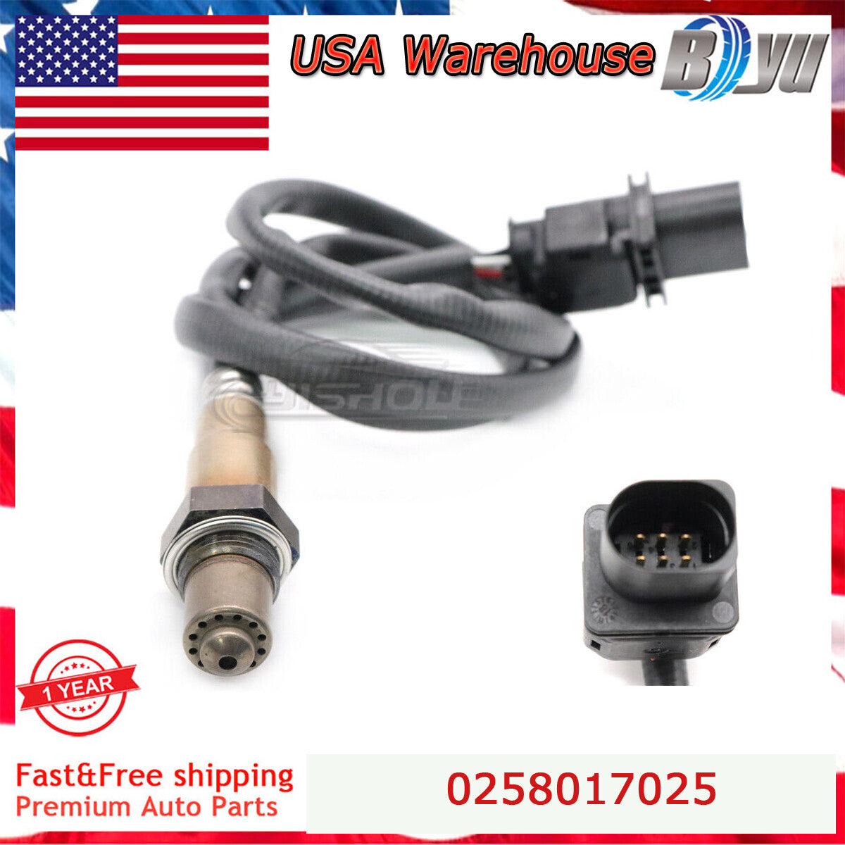 For PLX UEGO AEM 30-2004 0258017025 WideBand Oxygen Lambda Sensor LSU4.9