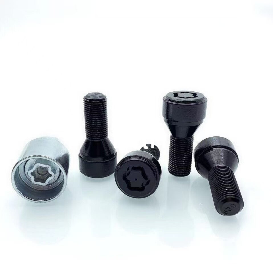 Wheel Lock Set Anti-Theft Lug Nuts Bolt for BMW X3 X4 for X5 X6 M14x1.25 l Q