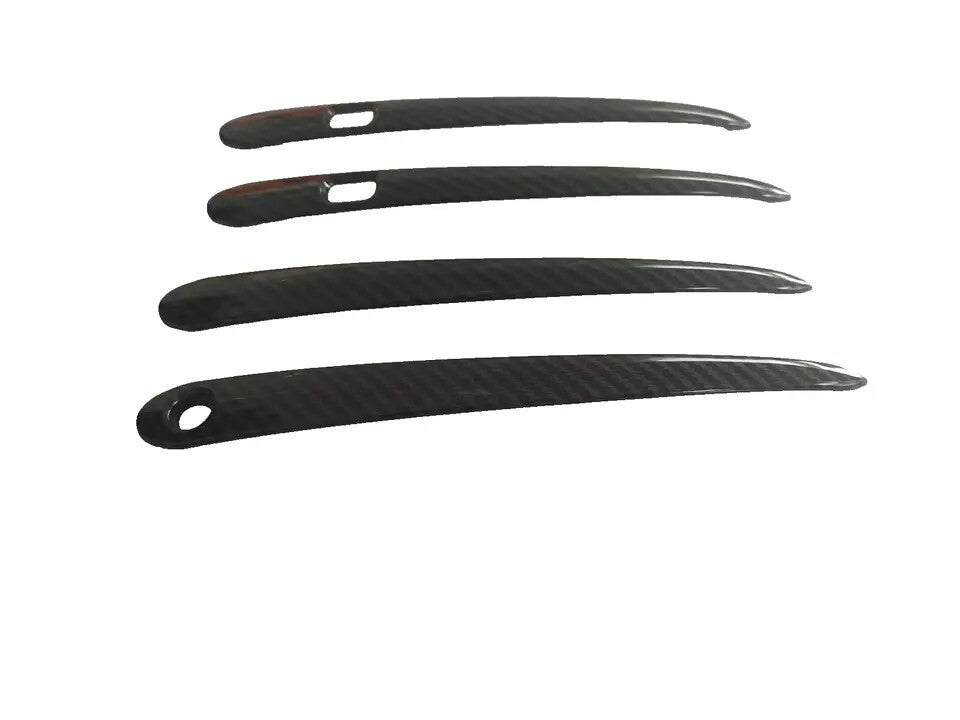 4pcs Carbon Fiber Door Handle Covers Trim for Toyota for Sienna 2021-24 Accessories
