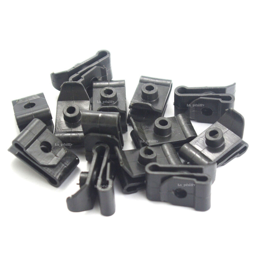 10x Bumper Nut 12 Screw Nylon Clip Retainer Fender 90467-05114 for Toyota for Lexus