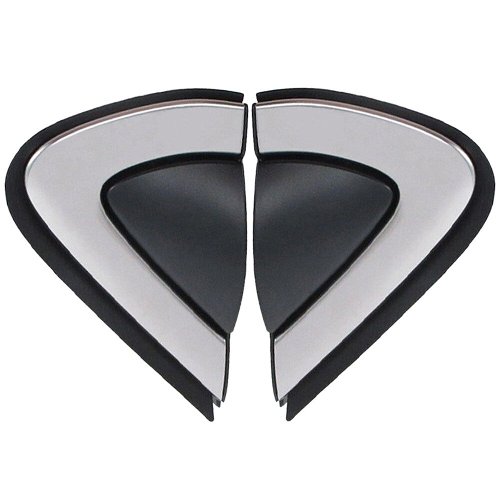 Pair Front Fender Wing Mirror Garnish Trim Pillar LHRH for Honda for CR-V 2017-2020 Q