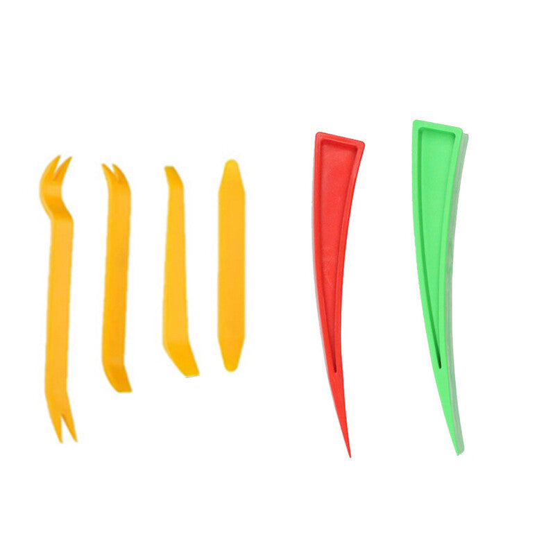 6PCS Practical Car Door Window Enlarger Wedge Dent Repair Panel Paint Mouldings v
