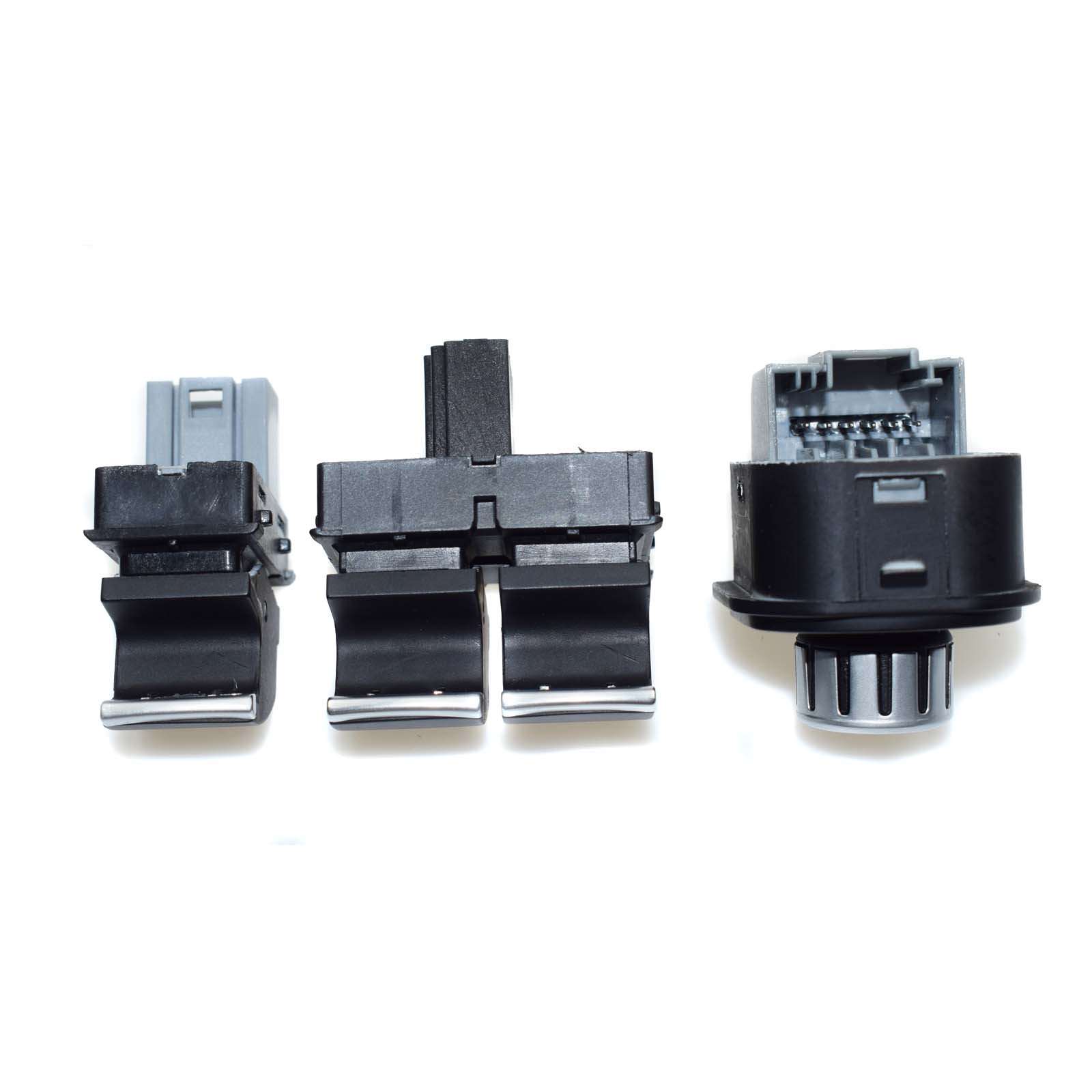 Brand new chrome power window mirror switch kit suitable for Eos, for Golf MK5, MK6, GTI- n
