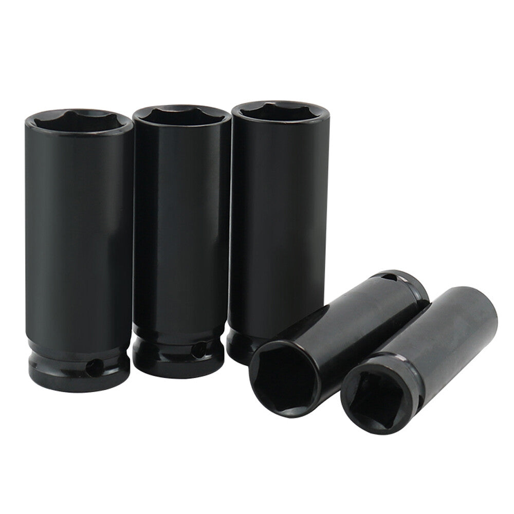 1/2 Deep Impact Socket 6-Point Impact Tools CR-MO SAE 7/16 to 1-1/4-Inch Q