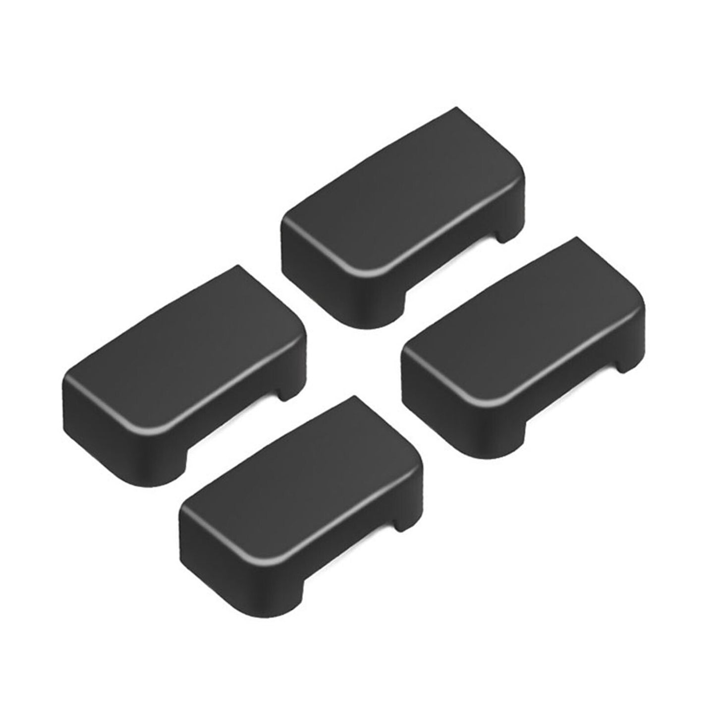 4-piece rear for seat rail anti-slip rubber plug retrofit kit for Model Y /3- n