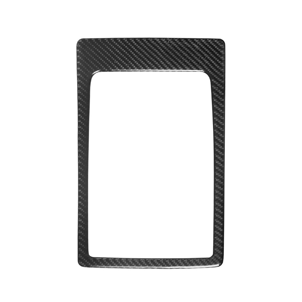 2Pcs Carbon Fiber Center Storage Box Panel Cover Trim for Camry 2007-2011 v