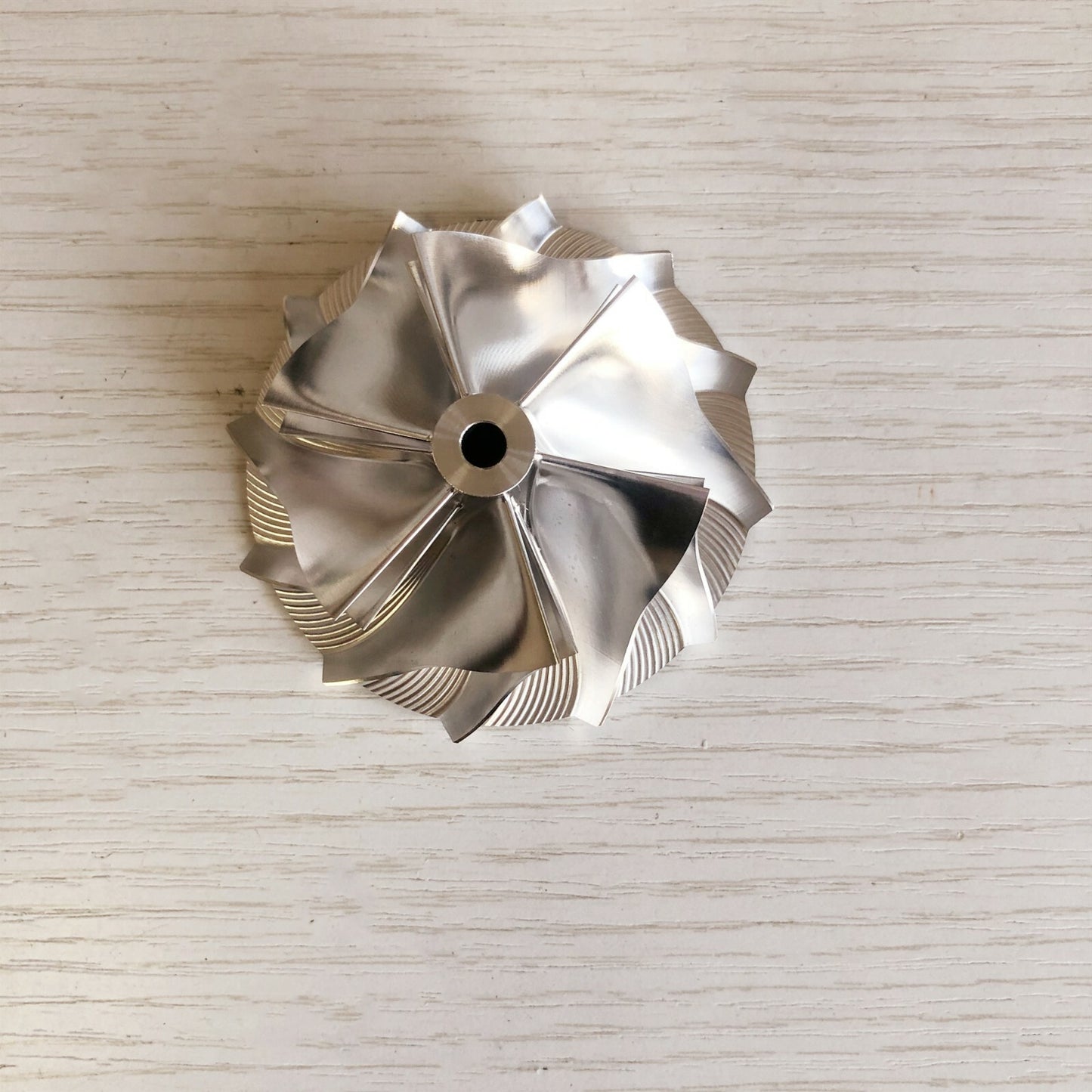 TD04HL Reverse 51.00/67.00 mm 6+6 Blade Turbine Billet Compressor Wheel