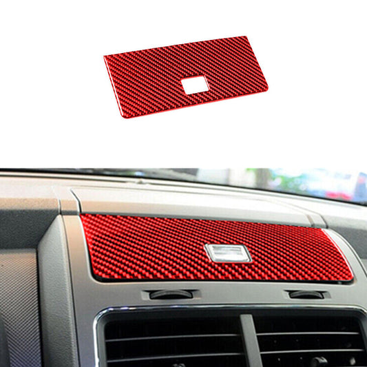 2X Red Carbon Fiber Front Door Panel Cover Trim for Honda Ridgeline 2017-2020 v