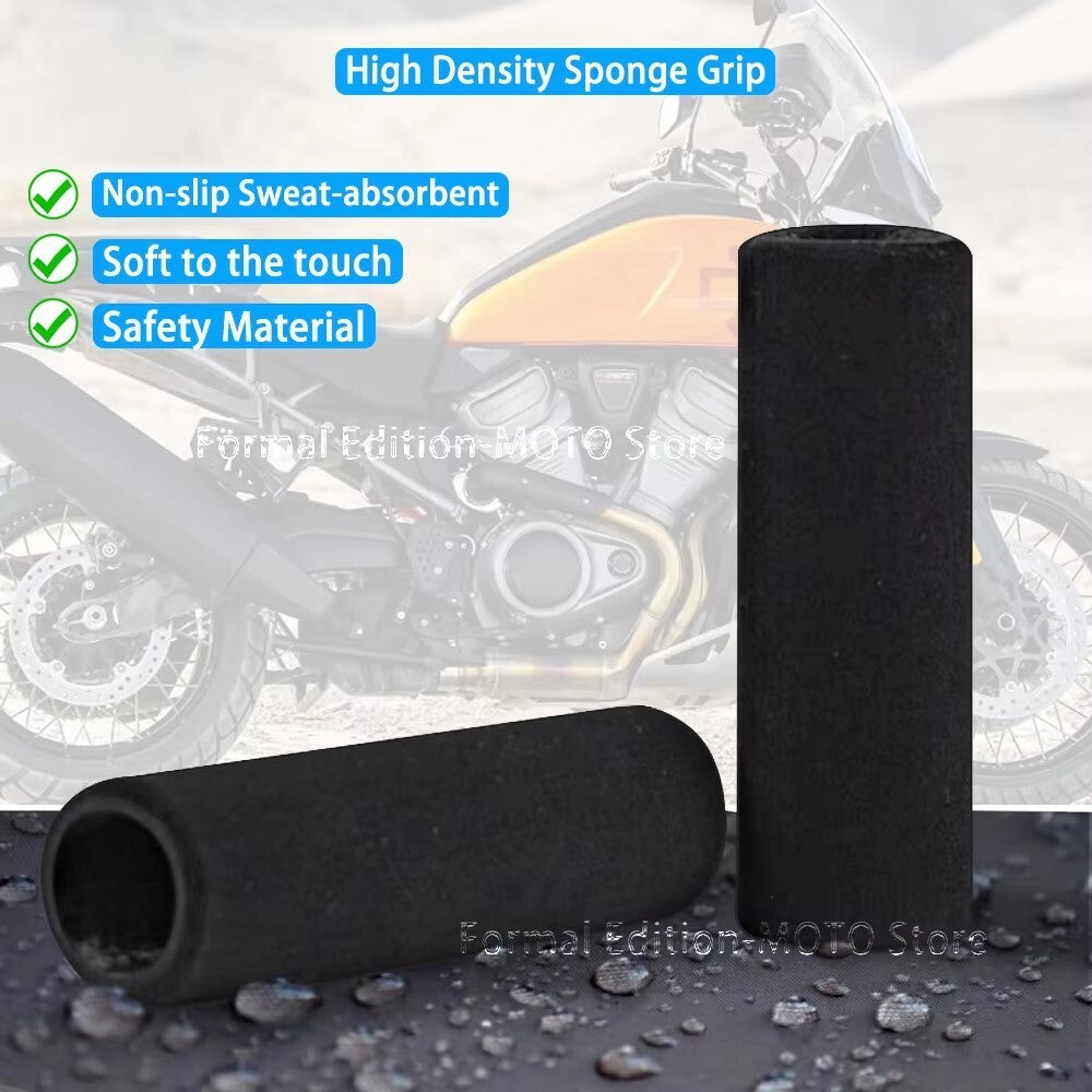 Grip Cover Shockproof Non-Slip Handlebar Grip Sponge Cover for Pan America
