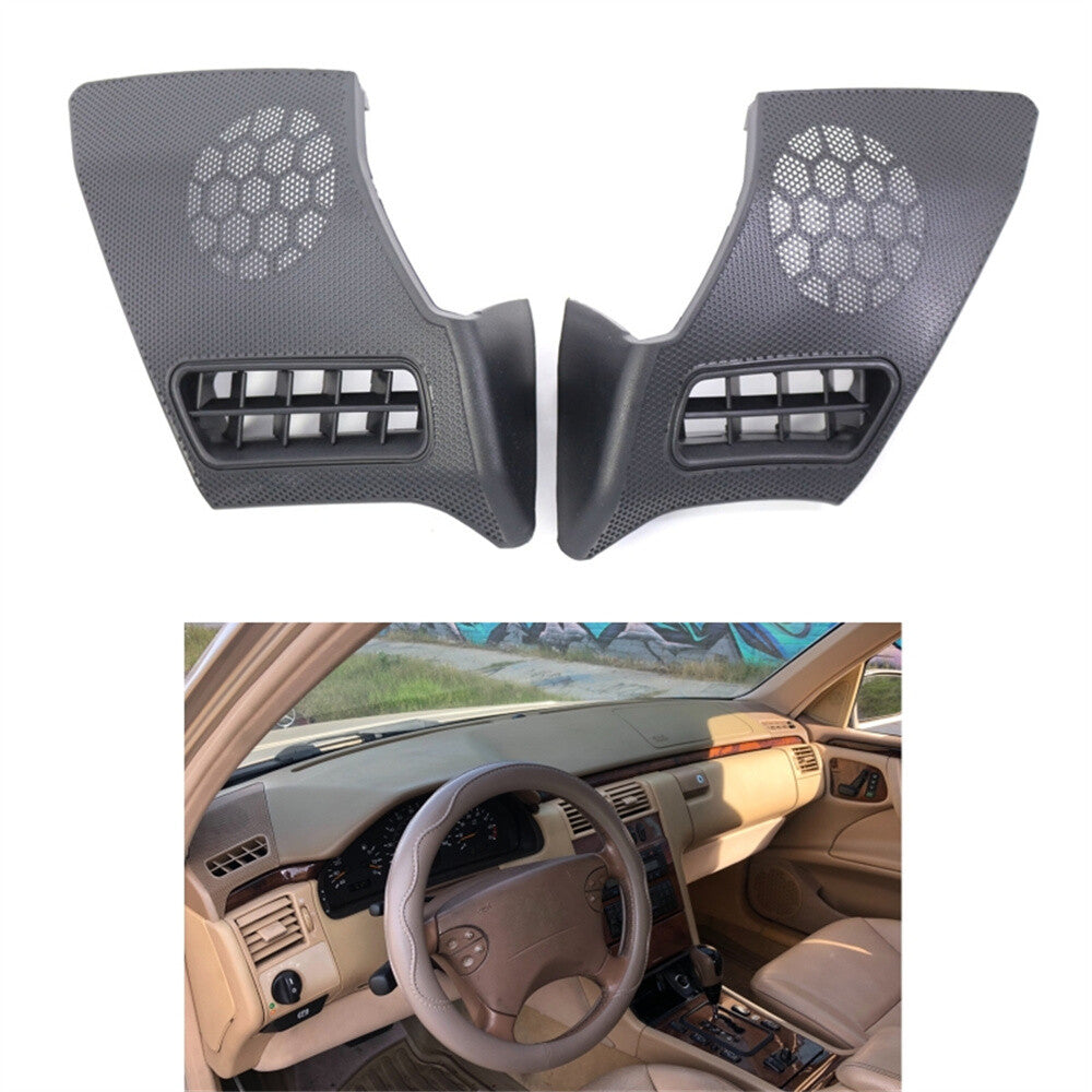 Left  Right Dash Vent Speaker Grill Cover Trim for Mercedes-Benz W210 E320 E430 Q