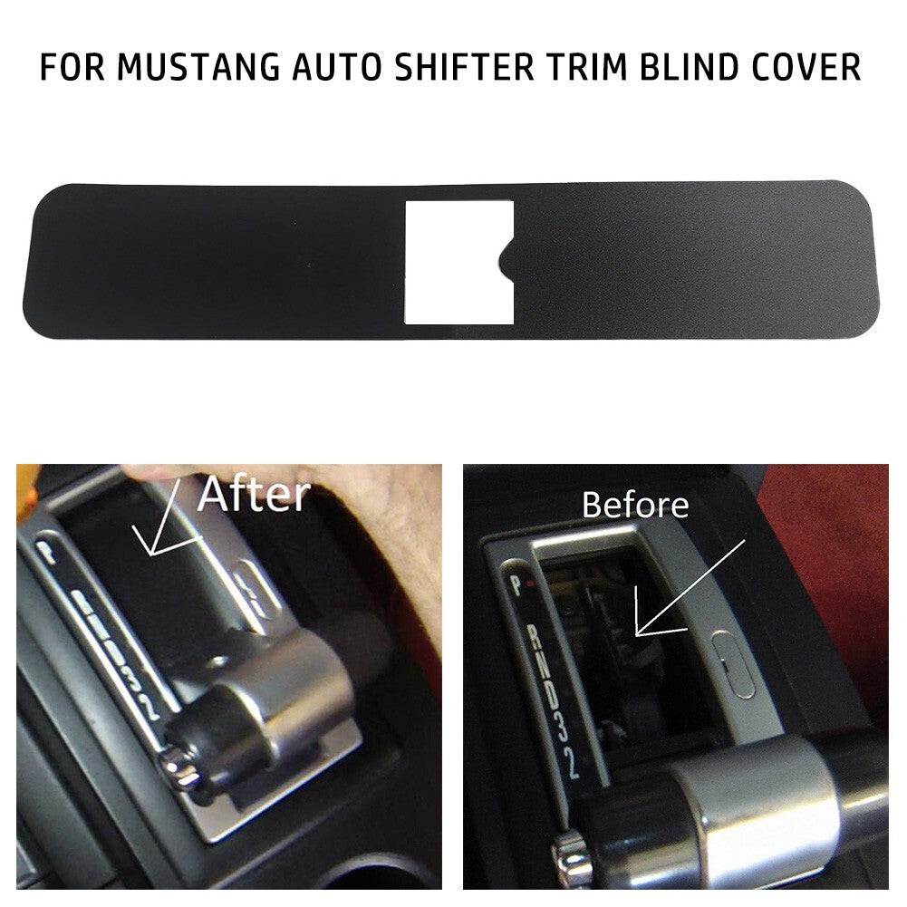 1 Decorative Board 05 THRU 09 ForFORD for MUSTANG AUTO-SHIFTER TRIM BLIND COVER