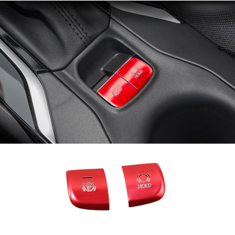 Red Gear Accessories P Gear Brake Hold Frame Trim for Corolla 2019-2024 v