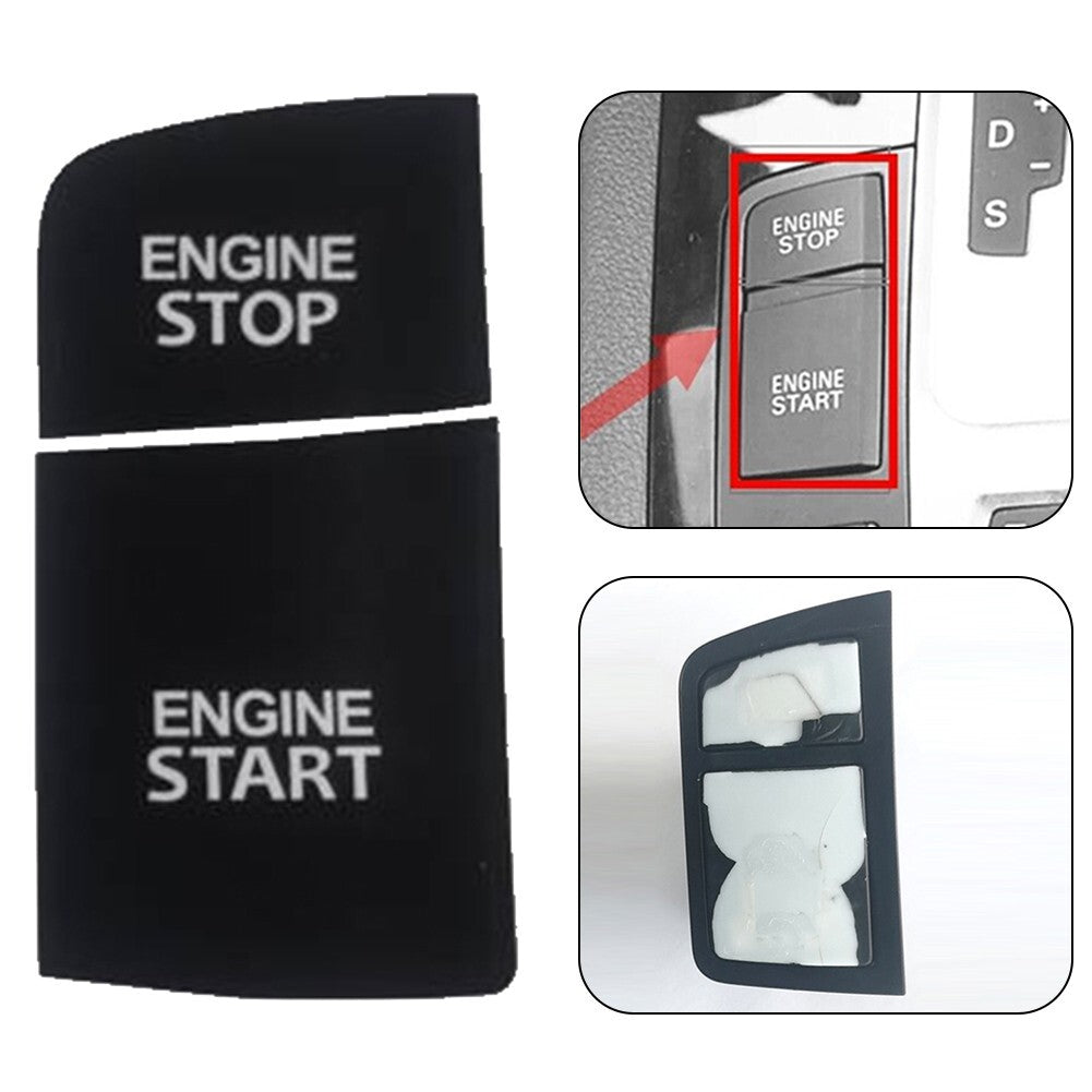 Engine Ignition Start-Stop Switch Button Sticker Repair Kit For Q7 2006-2009 v