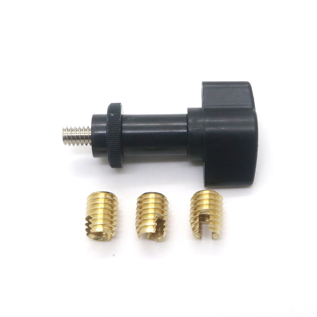 Black Threaded Brass Batwing Fairing Insert Repair Kit for Harley FLH/T 97-13 Q