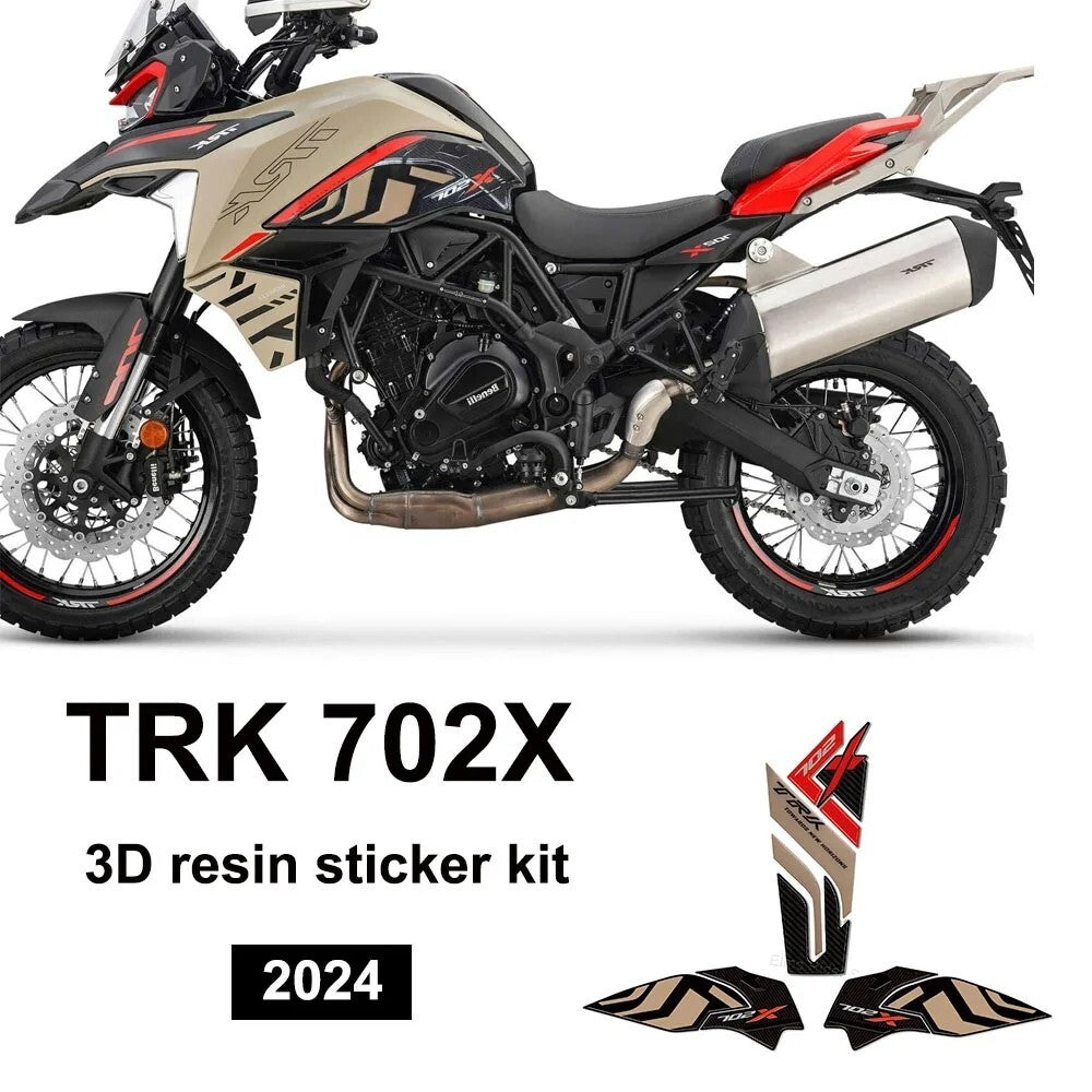 For Benelli TRK 702X 2024 3D Resin Protection Stickers Kit