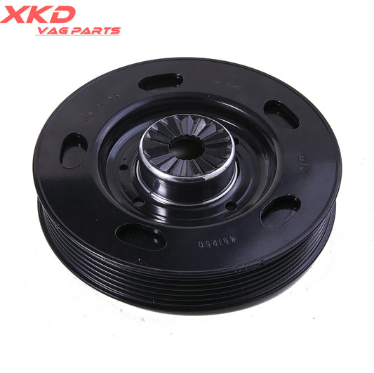 Crankshaft belt drive pulley is used in for Volkswagen for Golf , for Jetta , for Passat , for Audi A3, A4, A5 1.8T, 2.0T, and other vehicles.