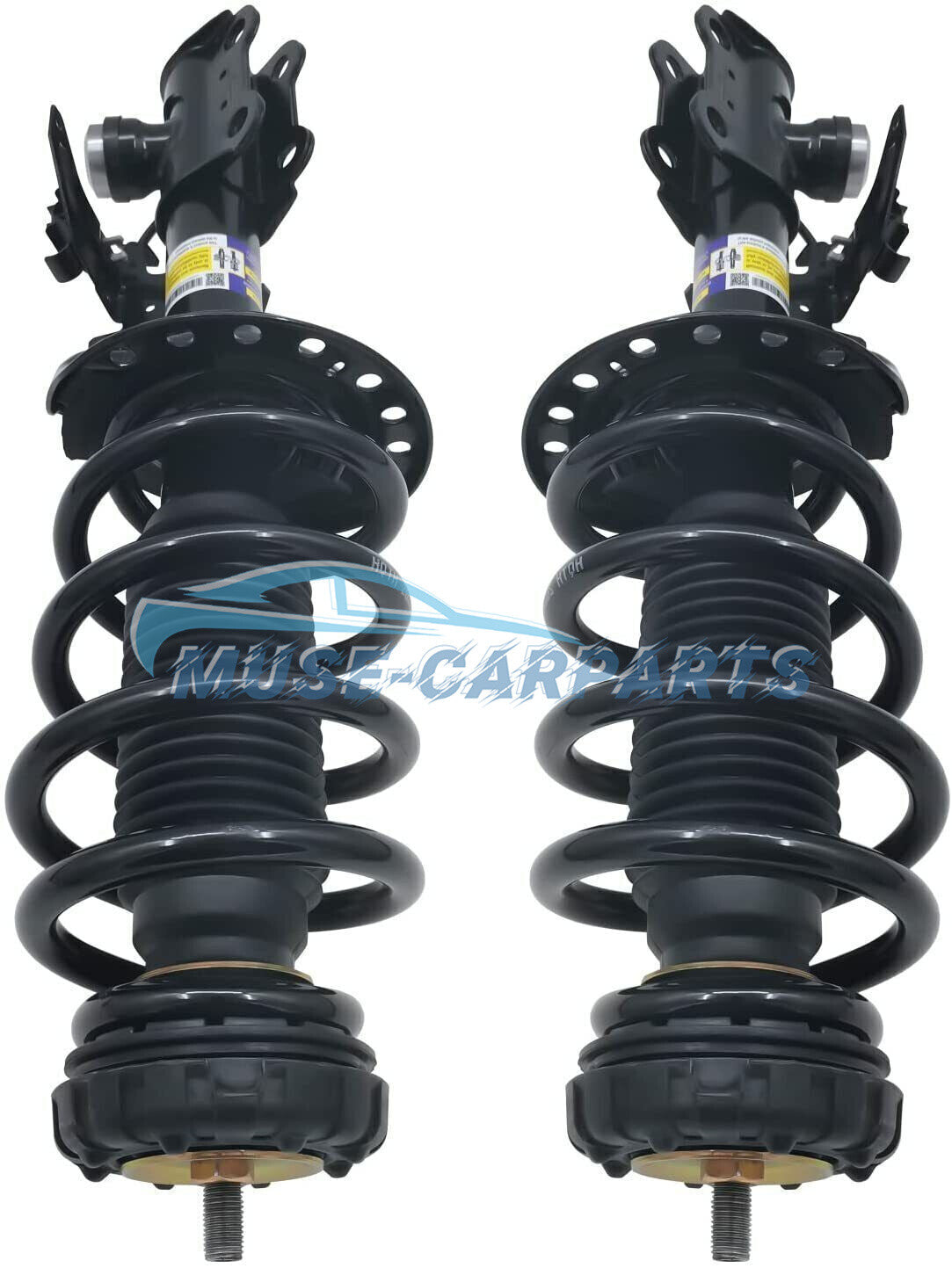 2 MagneRide front shock absorber struts for Cadillac for Escalade , for Chevrolet Tahoe, and for GMC (2007-2014).