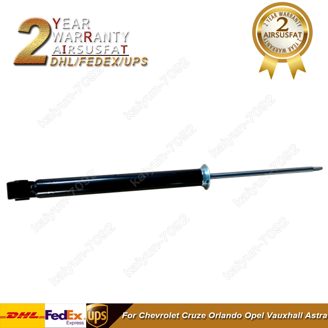 1x Rear Left/Right Shock Strut for Chevrolet for Cruze Orlando for Opel for Vauxhall w/o ADS