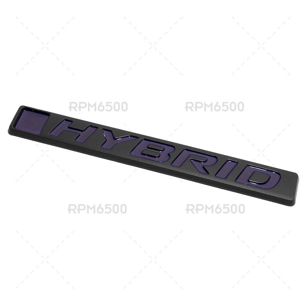 Applicable to for Honda hybrid trunk lid logo badge nameplate badge black sport model