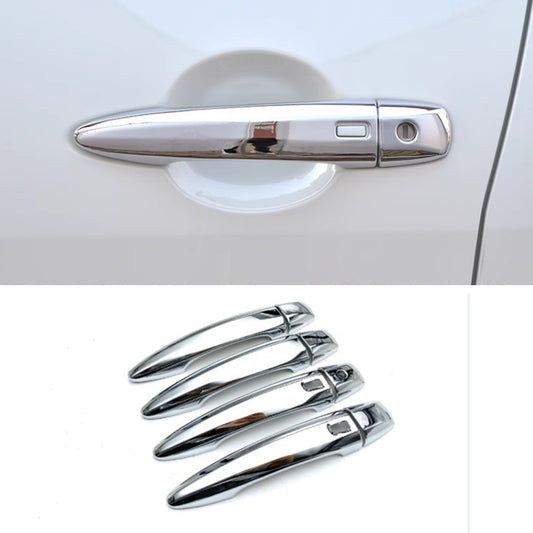 8X ABS Chrome OutSide Door Handle Cover Molding Trim for Nissan Sentra 2020-2024