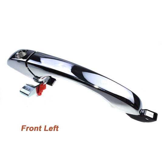 The front left outer door handle is made of chrome alloy and is suitable for Chrysler 300 C 05-10 and for Dodge Magnum 05-08. n