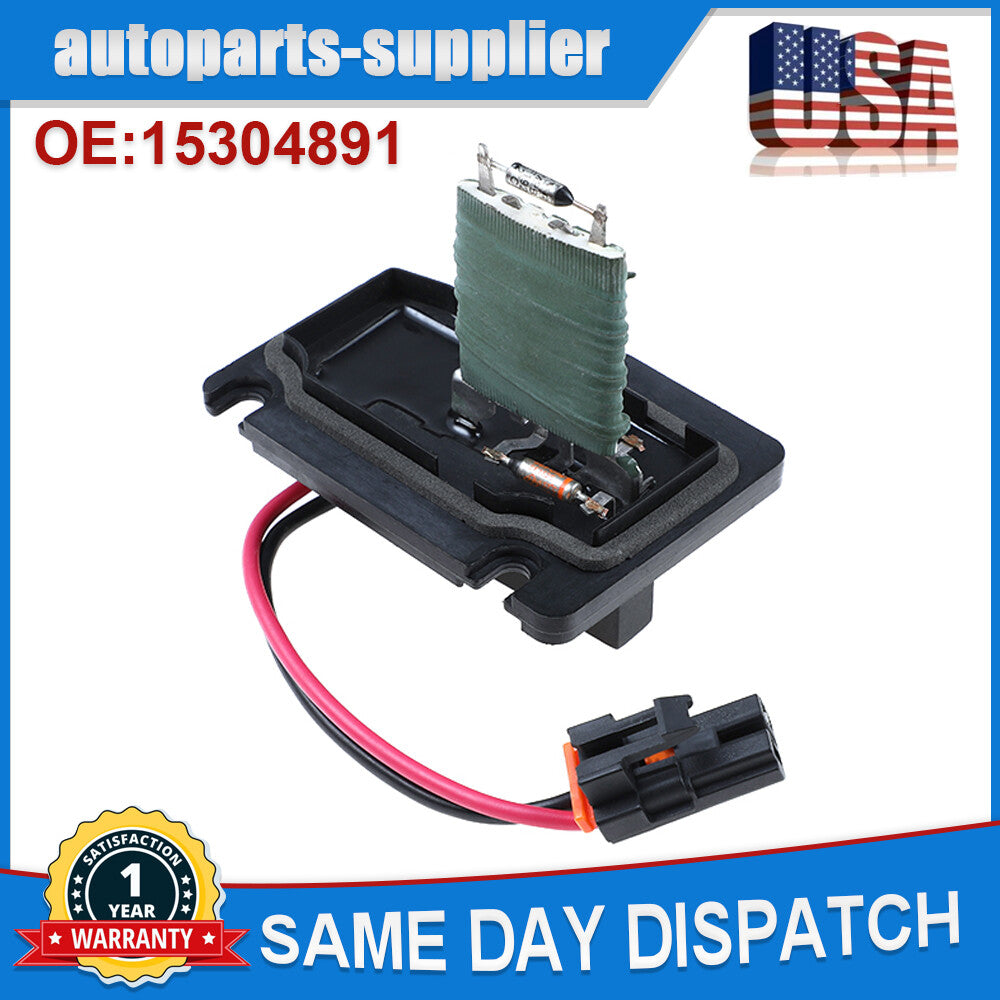 HVAC hair dryer motor resistor 15304891 suitable for Chevrolet Impala, for Oldsmobile , for Pontiac , and for Buick .