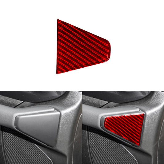 Red carbon fiber passenger handrails for Jeep for Wrangler Jl 2018 + gladiator 2020 +