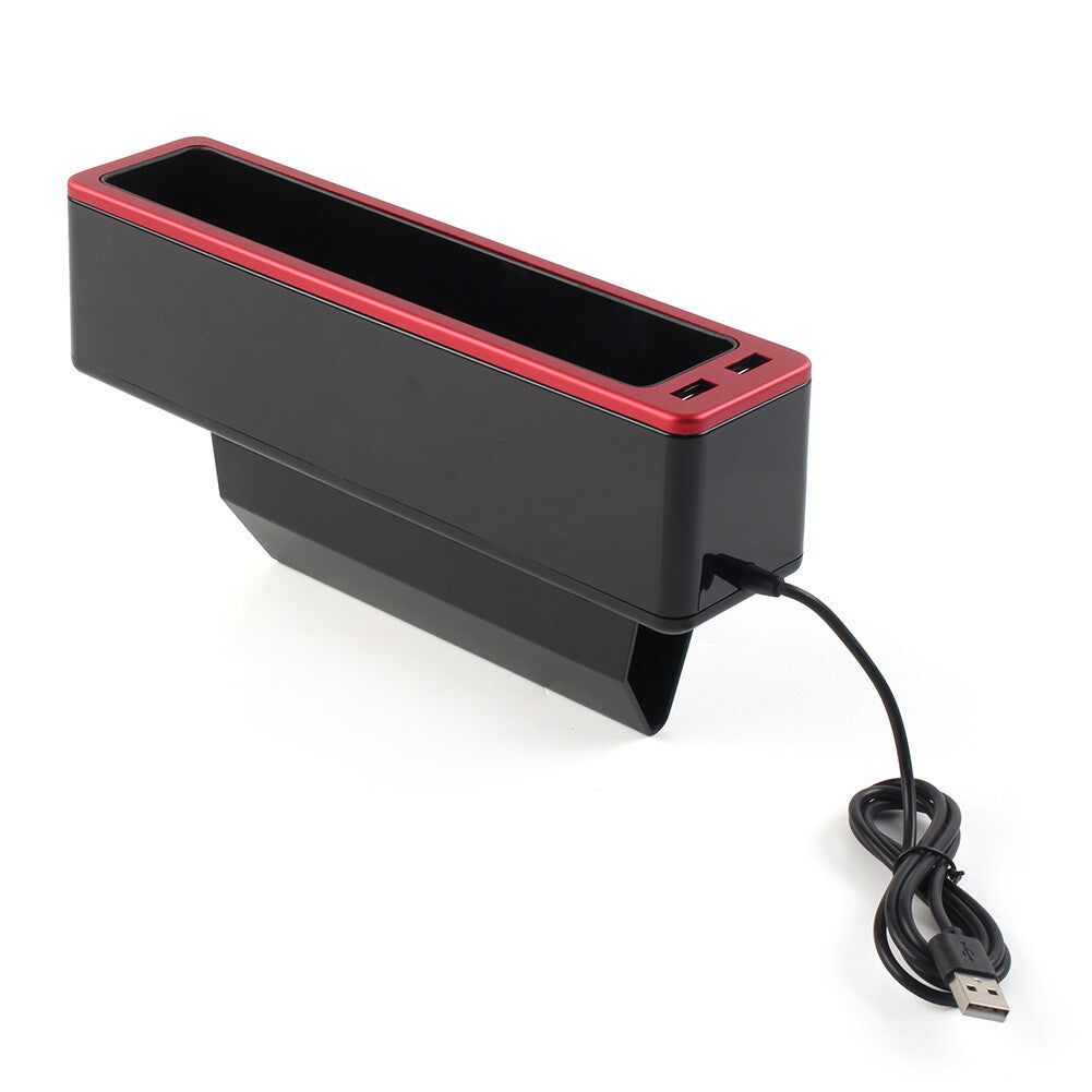 for Seat Organizer Crevice Storage Box Gap Filler Holder Fit Phone Slit Pocket Left