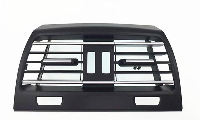 1 piece rear center console fresh air socket ventilation grille cover for F01 F02- n