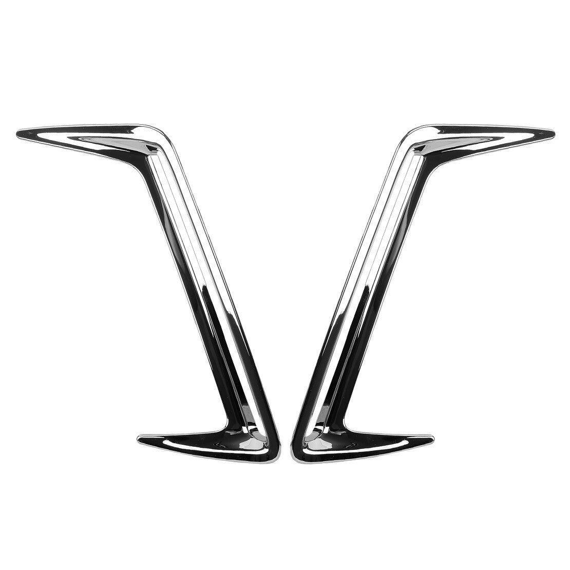 2pcs Rear Fog Light Cover Trim Frame Decor Fit for Toyota for Corolla Hatchback